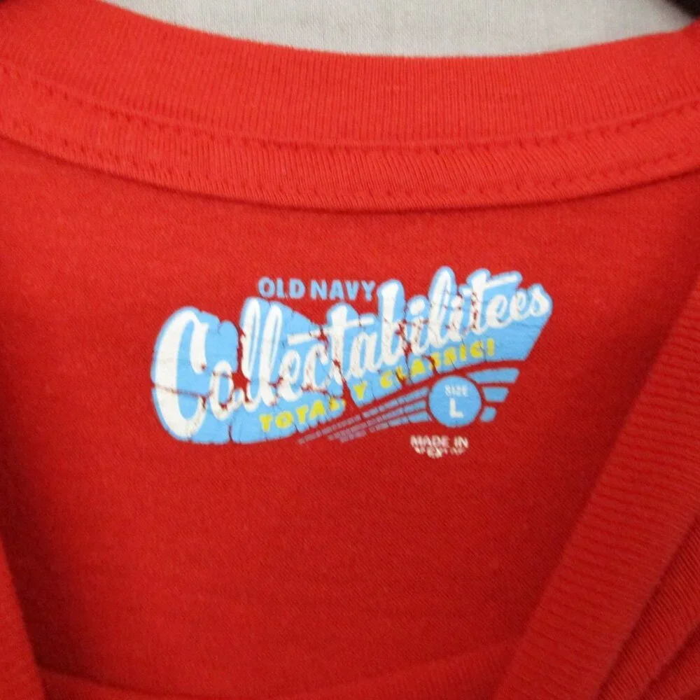 Old Navy Collectable Sonic The Hedge Hog Graphic Print Red Kids Size | L‎